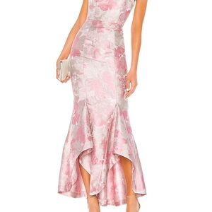 Lovers & Friends Urgonia Gown in Pink Tonal
